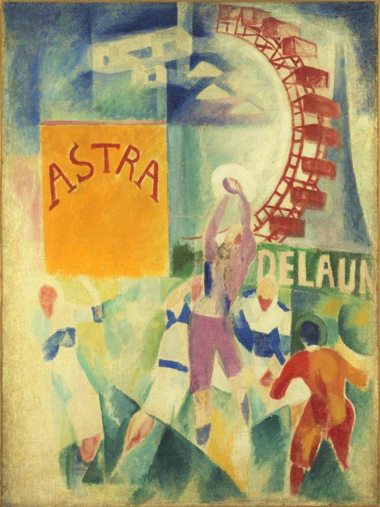 Robert Delaunay_L'Équipe de Cardiff_1913_© Pinakothek der Moderne München 